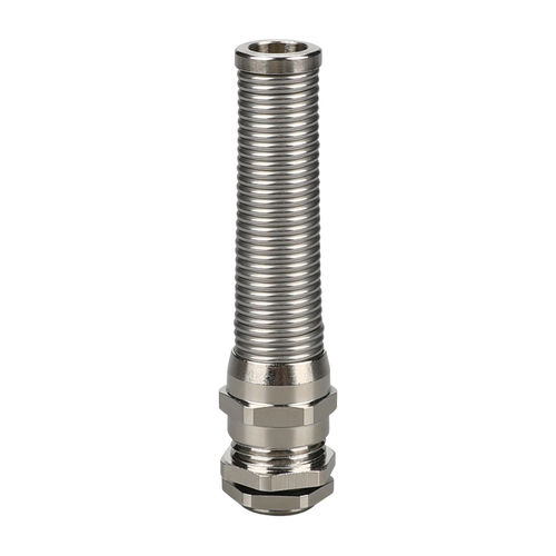 Prensaestopas de latón niquelado - DEK-T-SF Series - ZHEJIANG DERXIN CONNECTOR CO.,LTD - antideflagrante / IP68 / roscado