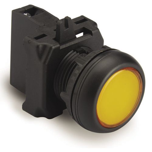 Botón pulsador IP65 - EMS Electro Mecanicals Systems - con luz / acción momentánea / al ras