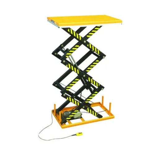 Mesa elevadora de triple tijera - HT2000 - Buytool Industrial Equipment Co., Ltd - eléctrica / hidráulica / estacionaria