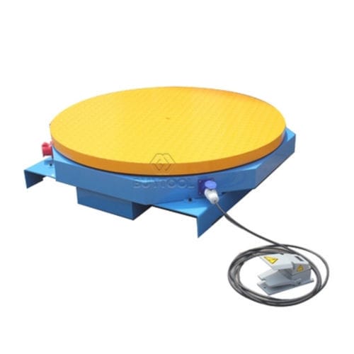 Mesa giratoria eléctrica - ERP1000-K - Buytool Industrial Equipment Co., Ltd - con cambiador de palets / automática