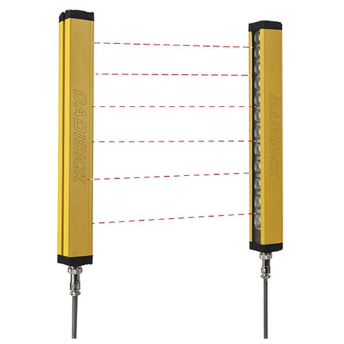 Cortina fotoeléctrica de seguridad - QC08/40-280 - DADI ELECTRONIC TECHNOLOGY CO.,LTD. - multihaz / de tipo barrera / robusta