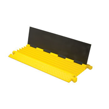 Protector para cable para el paso de vehículos - BB5-125-T  - Linebacker Safety - fijado al suelo