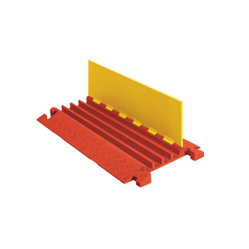 Protector para cable para vehículo pesado - CP4X125  - Linebacker Safety - fijado al suelo / de poliuretano