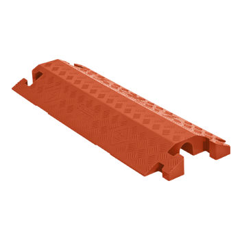 Protector para cable para el paso de vehículos - CP1X225-GP-DO  - Linebacker Safety - fijado al suelo / de poliuretano
