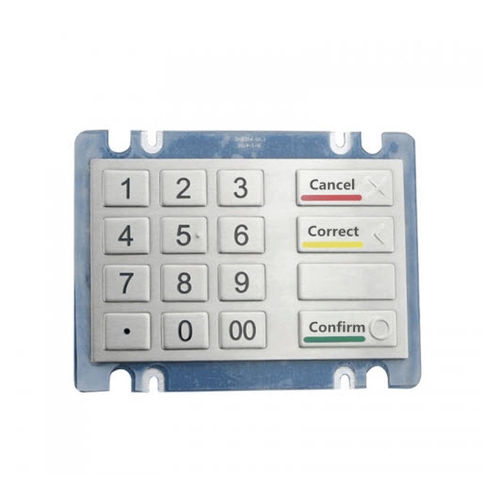 Teclado numérico 16 teclas - D-8216 - ShenZhen DAVO Electronics Co., Ltd - empotrable / de metal / de acero inoxidable