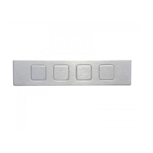Teclado numérico de control - D-8501 - ShenZhen DAVO Electronics Co., Ltd - 4 teclas / empotrable / de acero inoxidable