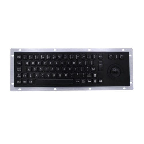 Teclado empotrable - D-8635G-B - ShenZhen DAVO Electronics Co., Ltd - de tecla mecánica / 68 teclas / con trackball