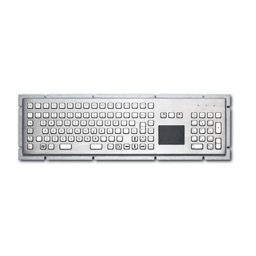Teclado empotrable - D-8605T - ShenZhen DAVO Electronics Co., Ltd - de tecla mecánica / 103 teclas / con alfombrilla táctil