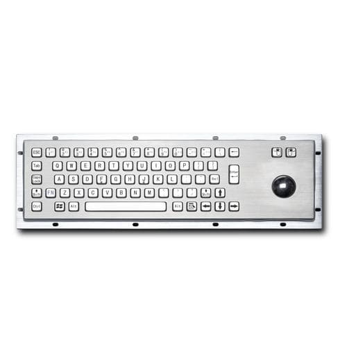 Teclado empotrable - D-8602 - ShenZhen DAVO Electronics Co., Ltd - de tecla mecánica / con ratón integrado de 2 teclas / 65 teclas