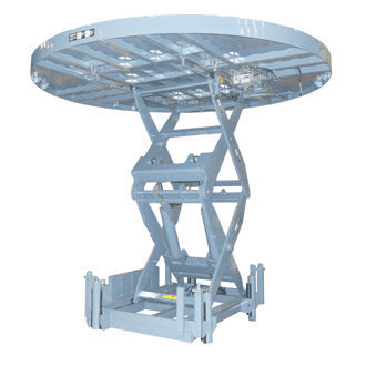 Mesa elevadora de tijera - Jinan Gradin Machinery Co., Ltd. - hidráulica / estacionaria