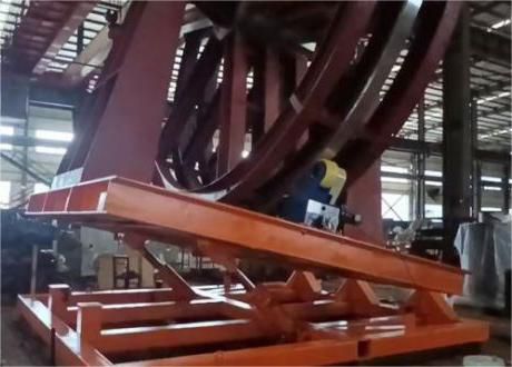 Volteador-volcador de moldes - Jinan Gradin Machinery Co., Ltd.