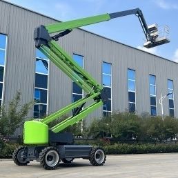Cesta articulada eléctrica - G-V20 - Jinan Gradin Machinery Co., Ltd. - con ruedas / compacta