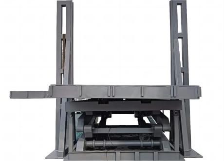 Mesa elevadora basculante - Jinan Gradin Machinery Co., Ltd. - de tijera / electrohidráulico / estacionaria