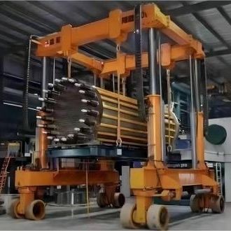 Pórtico con neumáticos - Jinan Gradin Machinery Co., Ltd. - hidráulico