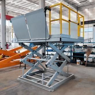 Plataforma elevadora de tijera fija - SJG1.0-3.0 - Jinan Gradin Machinery Co., Ltd. - hidráulica / para almacén / para almacén industrial