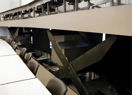 Plataforma elevadora de tijera fija - Jinan Gradin Machinery Co., Ltd. - hidráulica / para aplicaciones múltiples / con plataforma ancha