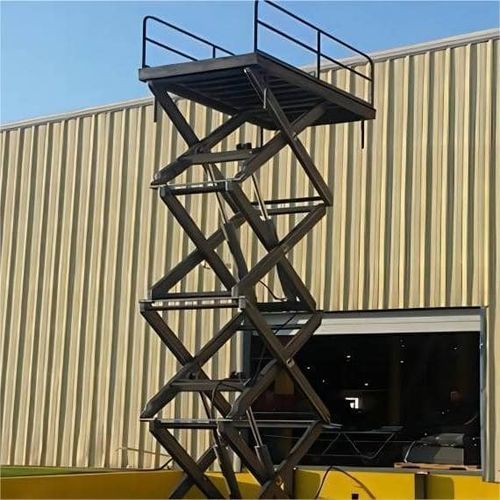 Plataforma elevadora de tijera portátil - Jinan Gradin Machinery Co., Ltd. - hidráulica / para fábrica / para almacén