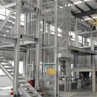 Montecarga hidráulico - SJD1.0-7.5 - Jinan Gradin Machinery Co., Ltd. - para la industria agroalimentaria / para la industria farmacéutica / para palés