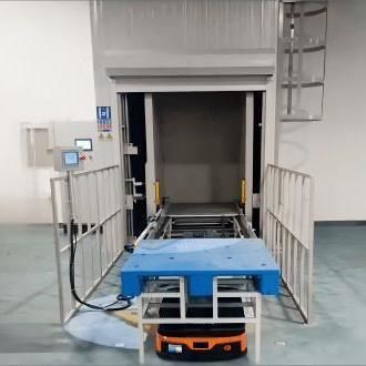 Montecarga mecánico - SJD0.5-6.2 - Jinan Gradin Machinery Co., Ltd. - automático / motorizado