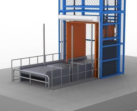 Montecarga mecánico - Jinan Gradin Machinery Co., Ltd. - para la industria / para almacén / para palés