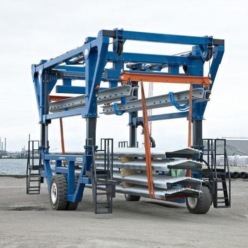 Carretilla elevadora de tipo straddle (horcaja) para contenedores - GKYS3532 series - Jinan Gradin Machinery Co., Ltd. - para cargas pesadas
