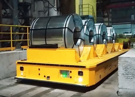 AGV de manipulación - Jinan Gradin Machinery Co., Ltd. - de transporte / para cargas pesadas / de bobinas