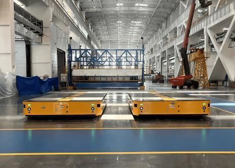 AGV de manipulación - Jinan Gradin Machinery Co., Ltd. - de transporte / de carga / de descarga
