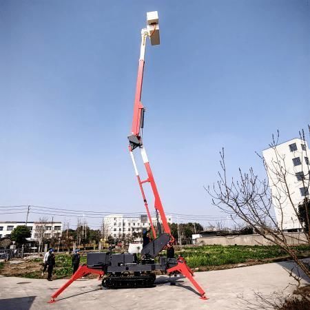 Plataforma araña con orugas - G-X17E - Jinan Gradin Machinery Co., Ltd. - eléctrica / para terreno difícil