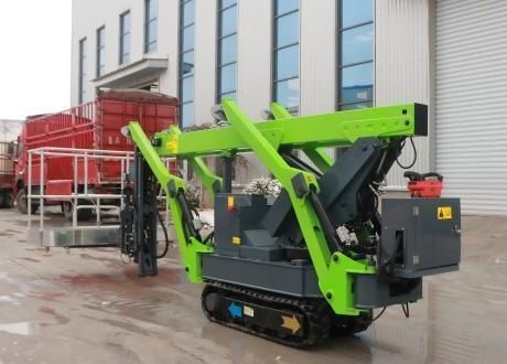 Plataforma araña con orugas - G-S08C - Jinan Gradin Machinery Co., Ltd. - eléctrica / para obra / compacta