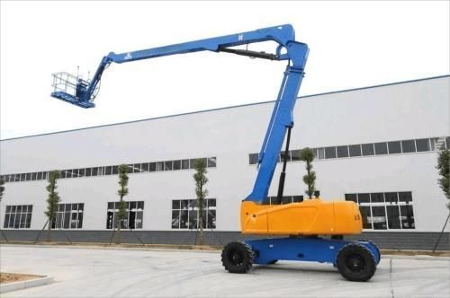 Cesta articulada móvil - G-RZ32 - Jinan Gradin Machinery Co., Ltd. - autopropulsada / con ruedas / diésel