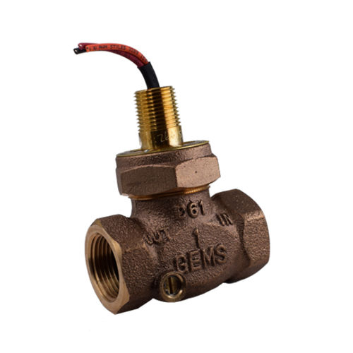 Controlador de caudal de pistón - FS-200  - GEMS SENSORS & CONTROLS - para líquido / con revestimiento cerámico / de acero inoxidable