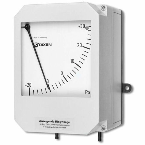 Indicador de presión diferencial - RW65 - Rixen Messtechnik  - de esfera / de pared / con anillo basculante