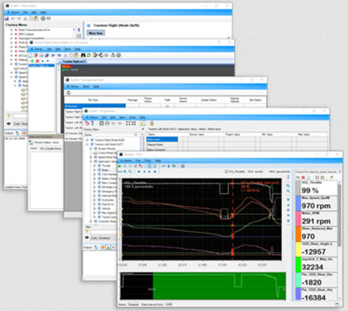 Suite de software de desarollo - CIT series - Curtis Instruments - de diagnóstico / de mando / de diseño