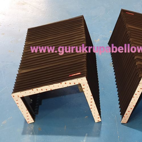 Fuelle de protección rectangular - GURUKRUPA BELLOWS PRIVATE LIMITED - de plástico / acordeón de protección / a prueba de calor