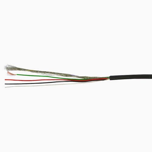 Cable eléctrico de datos - MESC-4x005-PVC xm - ME-Messsysteme GmbH - multifilar / para sensor / con funda de PVC