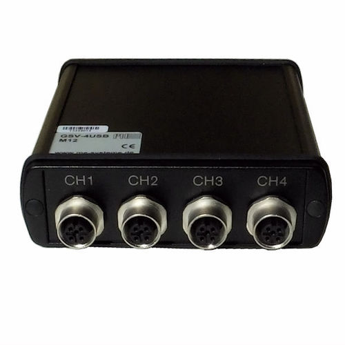 Amplificador de señal - GSV-4USB Series - ME-Messsysteme GmbH - para galga extensométrica / de cuatro canales