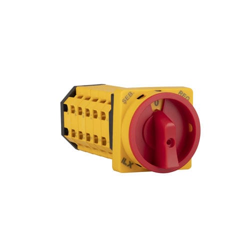 Interruptor rotativo - ILX-XL/P64-C03 - İLX MÜHENDİSLİK OTOM. IML. ITH. IHR. SAN. ve TIC. LTD. STI  - de levas / 5 polos / montado en panel