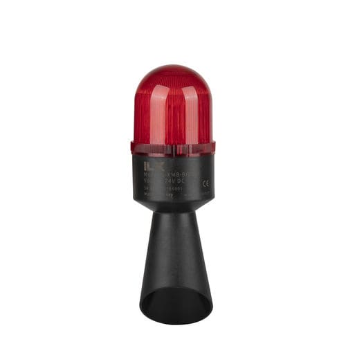 Claxon de alarma con avisador luminoso de LED - ILX-XMB-BH Series - İLX MÜHENDİSLİK OTOM. IML. ITH. IHR. SAN. ve TIC. LTD. STI  - LED / montable en pared / con avisador luminoso de flash