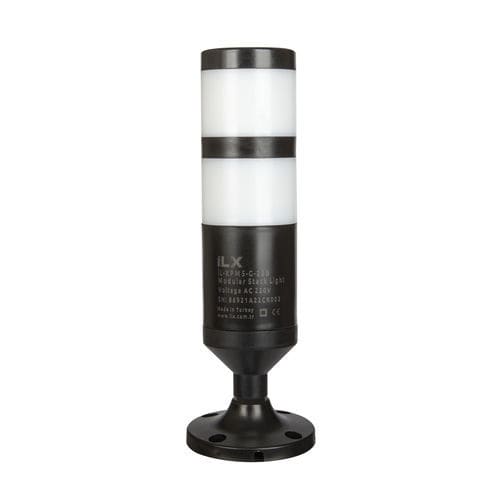 Columna de señalización de 2 colores - PM5 - İLX MÜHENDİSLİK OTOM. IML. ITH. IHR. SAN. ve TIC. LTD. STI  - LED / de flash intermitente / permanente