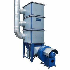 Desempolvador con filtro - ZO-400 P - Sant-Tech - limpieza por chorro de aire / para la industria agroalimentaria / para la industria textil