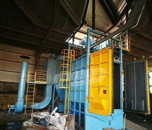 Granalladora con gancho - AT - Qingdao Ted Machinery - para metal