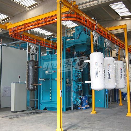 Granalladora con gancho - Qingdao Ted Machinery - para metal / continua