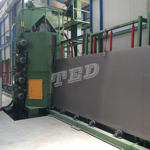 Granalladora manual - Qingdao Ted Machinery - para metal / vertical