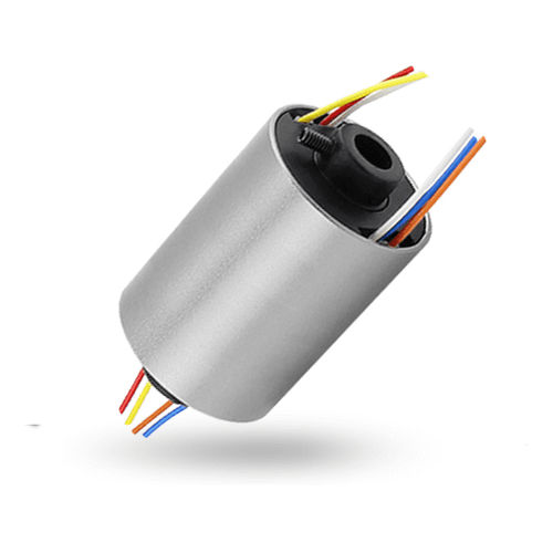 Anillo colector eje pasante - Hohlwellen-Schleifringe / Through-Bore Slip Rings rotarX - B-COMMAND GmbH - para la robótica / para embalaje / para aerogenerador