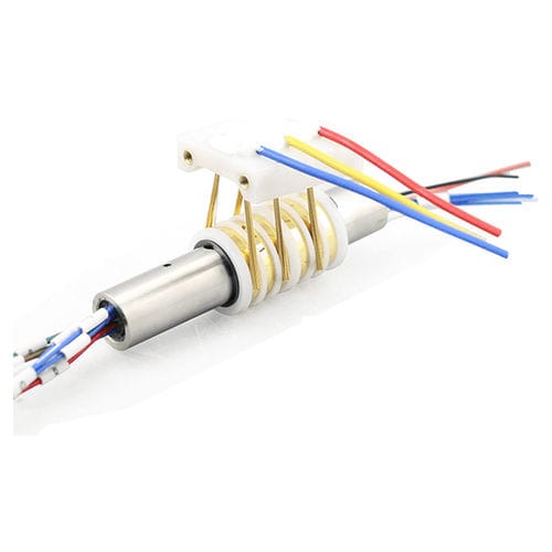 Anillo colector en 2 partes - Schleifringe ohne Gehäuse / Separate Slip Rings rotarX - B-COMMAND GmbH - para equipamiento médico / para cámara / para iluminación LED