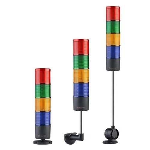 Columna de señalización LED - SNT-7024-S4 - MUCCO  Warning Lights - permanente / de 4 colores / IP65