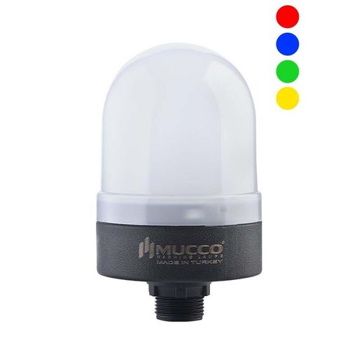 Avisador luminoso de destellos - SNT-S74-RGB - MUCCO  Warning Lights - permanente / flash / LED