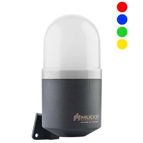 Claxon de alarma LED - SNT-K72-RGB - MUCCO  Warning Lights - montable en pared / con avisador luminoso de LED / con avisador luminoso de flash