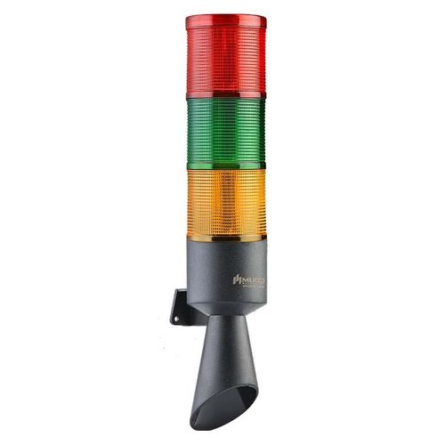 Claxon de alarma LED - SNT-B7022-F3 - MUCCO  Warning Lights - montable en pared / con avisador luminoso de LED / con avisador luminoso de flash