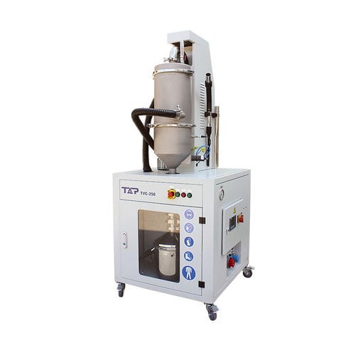 Transportador neumático - TVC-250E - Zhejiang TOP Environmental Technology Co., Ltd - de polvo / para la industria del reciclaje